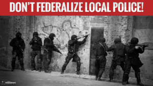 The National Police State Is One Consequence of "Consolidation"