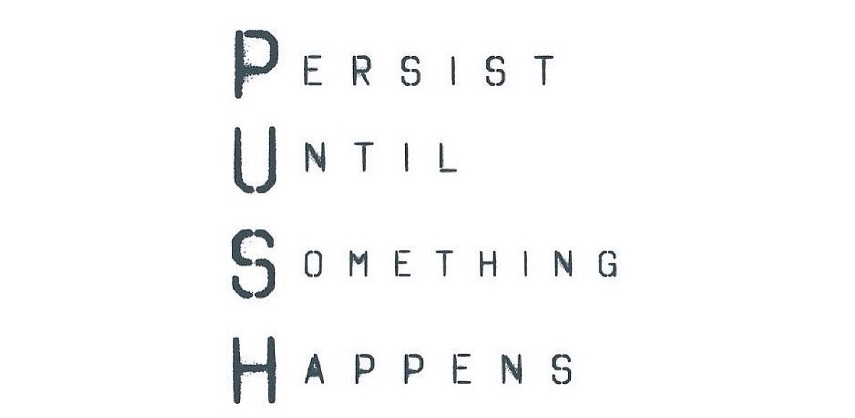 Keep on Pushing